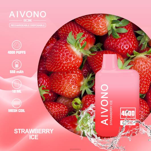 hielo de fresa Aivono AIM BOXX 4000 TRF4226 | Aivono Mexico